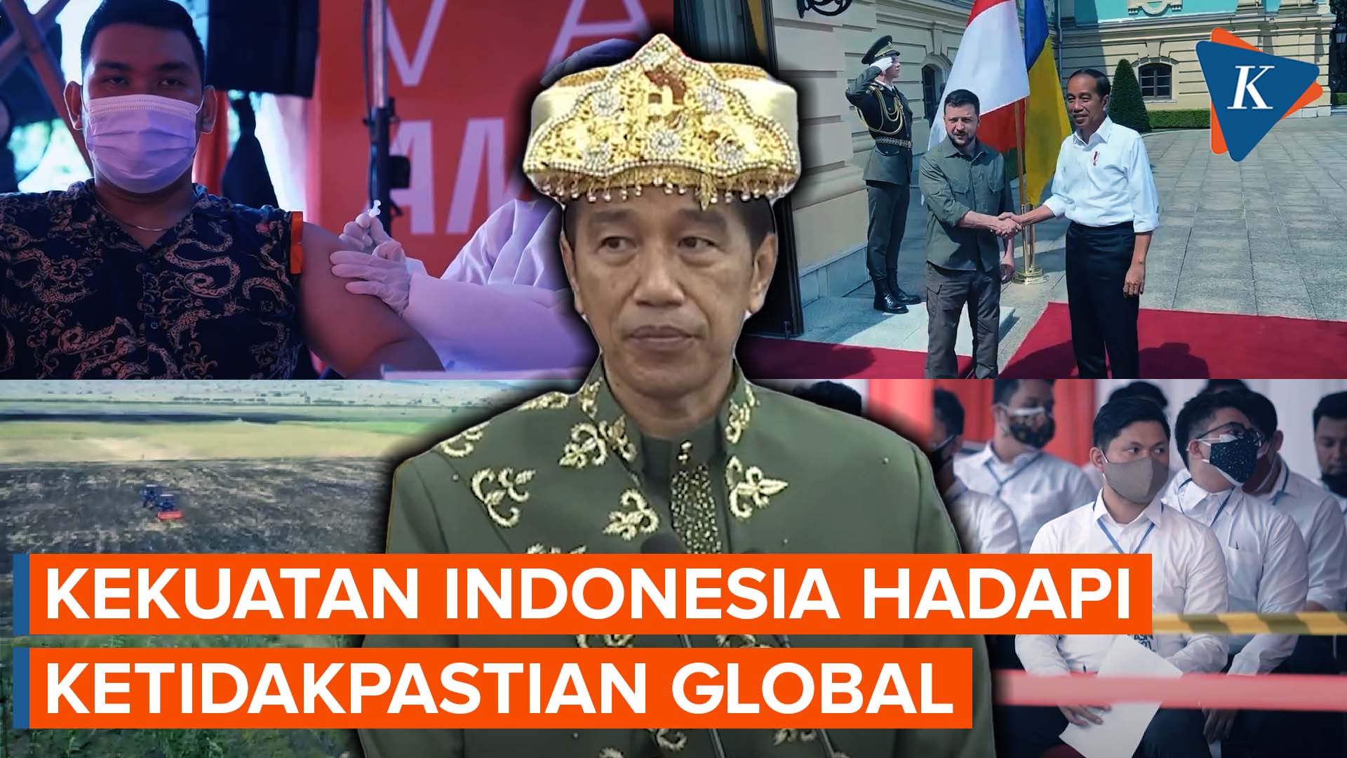 Jokowi Ungkap 4 Kekuatan Indonesia Hadapi Ketidakpastian Global