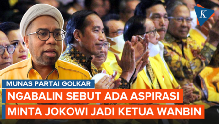 Ngabalin Sebut Ada Aspirasi Jadikan Jokowi Ketua Dewan Pembina Golkar