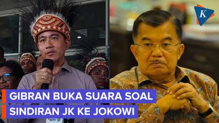 Ditanya Soal Sindiran JK Ke Jokowi, Gibran: Idola Saya