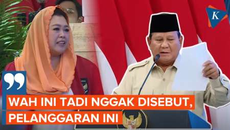 Prabowo "Marah" Yenny Wahid Tak Disebut Saat Sambutan: Pelanggaran Ini!