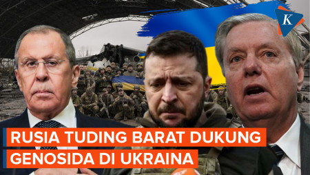 Rusia Tuding Barat Dukung Genosida di Ukraina