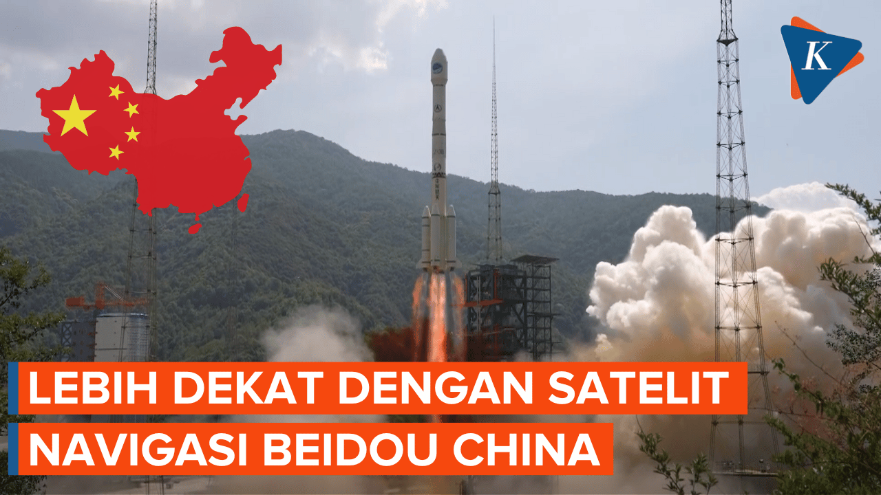 Detik-detik China Luncurkan Satelit Navigasi BeiDou ke Orbit