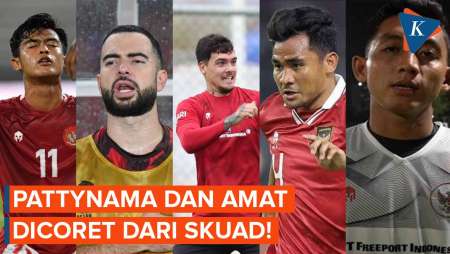 Indonesia Coret 5 Pemain Jelang Laga Lawan China, Siapa Saja?