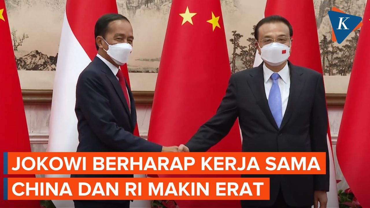 Temui PM China, Jokowi Bahas Kerja Sama Sektor Perdagangan Hingga Maritim