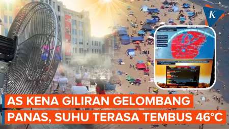 AS Jadi Target Berikutnya! Gelombang Panas Berbahaya Ancam 120 Juta Warga