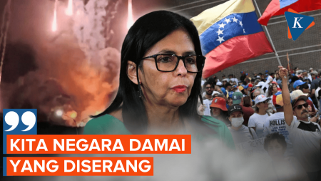 Tetapkan Masa Berkabung, Delcy Rodriguez: Kita Tidak Perang, Kita Diserang