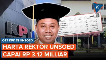 Kena OTT KPK, Harta Rektor Unsoed Capai Rp 3,12 Miliar