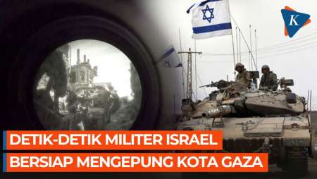 Militer Israel Rilis Rekaman Saat Pasukan Bersiap Masuki Kota Gaza