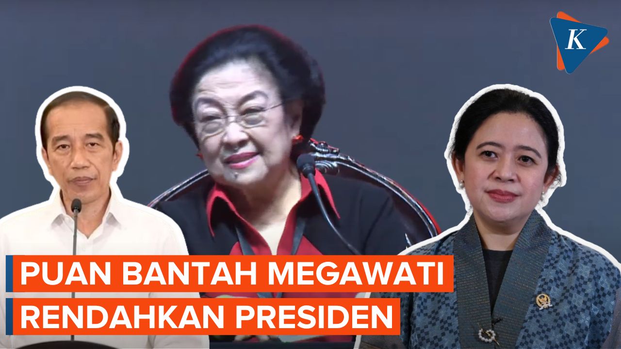 Puan Bantah Megawati Rendahkan Presiden SebuT Ibu Sayang dan Hormati Pak Jokowi