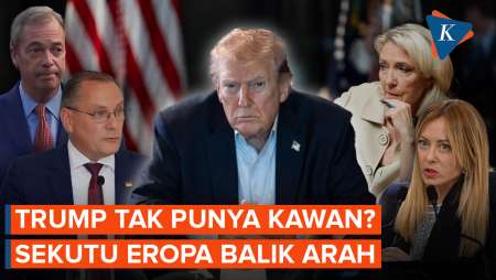 Dulu Dipuja, Kini Trump Ditinggalkan Sekutunya Di Eropa