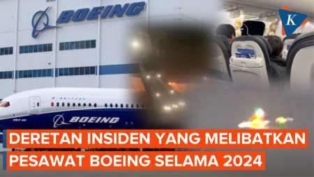Deretan Insiden Pesawat Boeing Sepanjang 2024, Termasuk di Indonesia