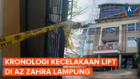 Kronologi 7 Pekerja Tewas di Lift Sekolah Az Zahra Lampung