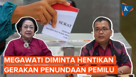 Denny Indrayana Minta Megawati Hentikan Gerakan Penundaan Pemilu