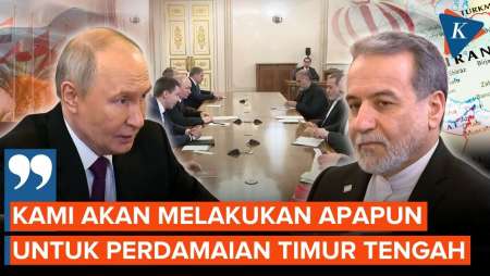 Ke Menlu Iran, Putin: Rusia Akan Kerahkan Segalanya Untuk Perdamaian Di Timur Tengah