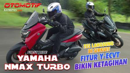FIRST RIDE | Yamaha Nmax Turbo | Sensasi Geber Nmax Terbaru Di Sirkuit