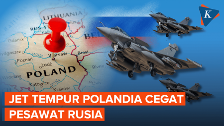 Jet Tempur Polandia Cegat Pesawat Pengintai Rusia Di Laut Baltik