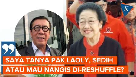 Megawati Panggil Yasonna Sebelum Reshuffle Kabinet: Sedih Enggak? Apa Mau…