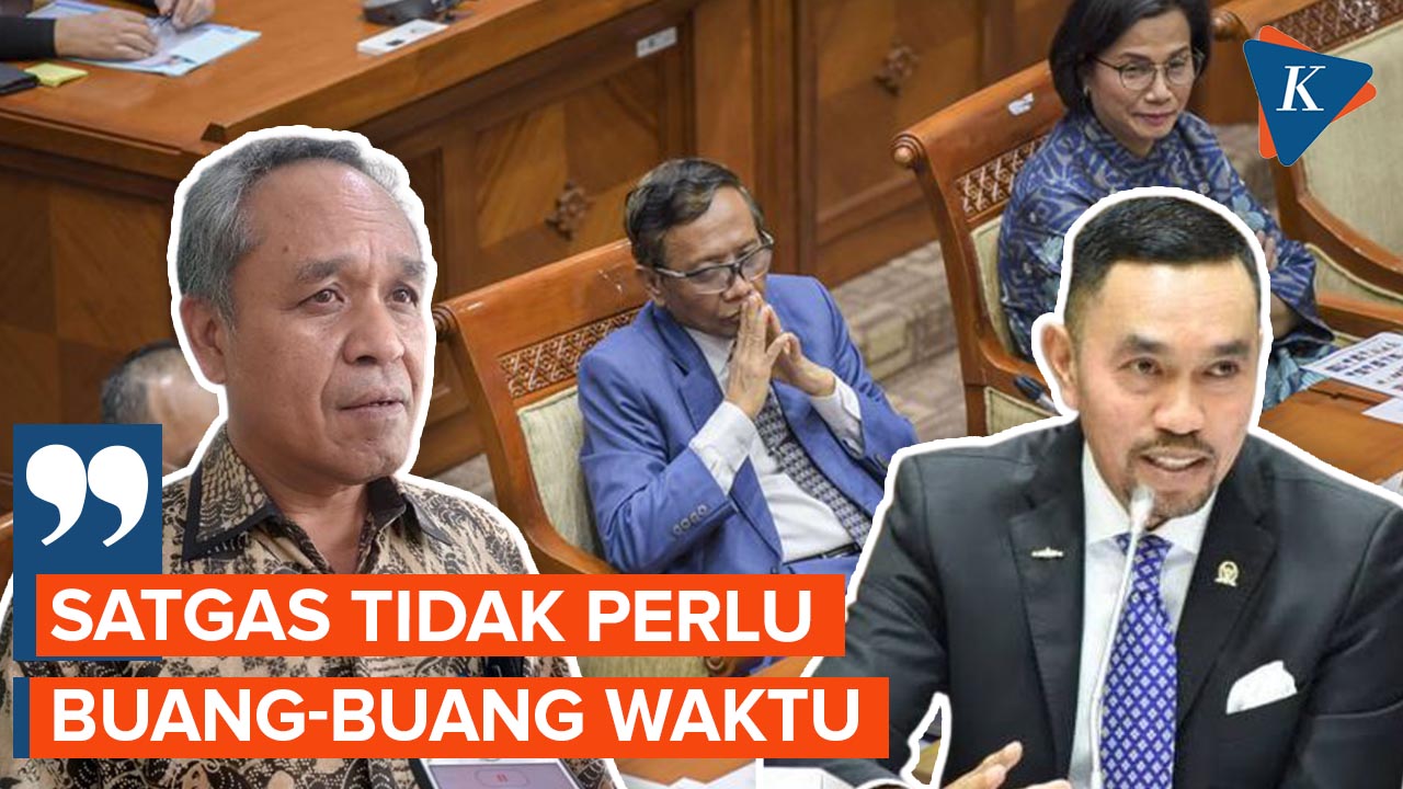 DPR Kritik Ide Mahfud Bentuk Satgas Bongkar Aliran Dana Rp 349T