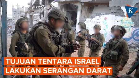 Pasukan Israel Injakkan Kaki di Gaza, Incar Terowongan di Tiap Sudut