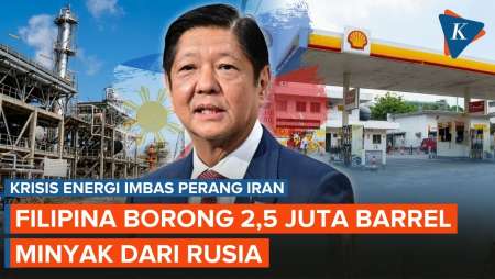 Krisis Energi, Filipina Borong 2,5 Juta Barrel Minyak Rusia