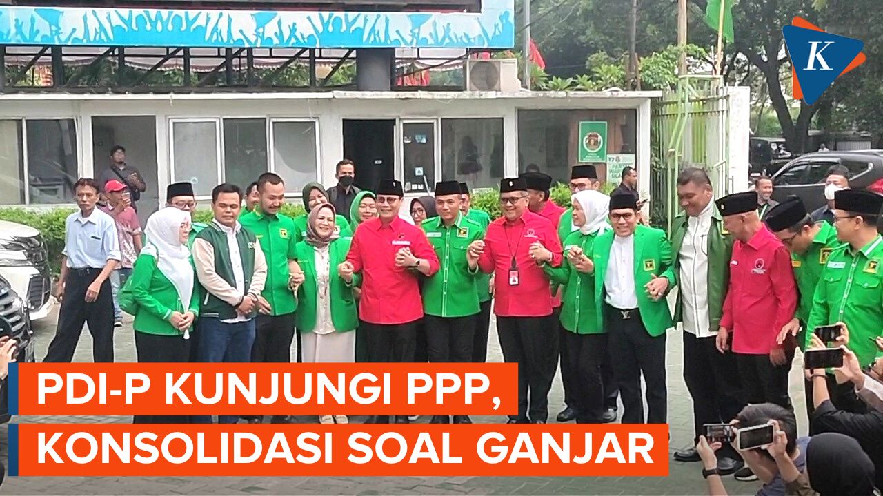 PDI-P Gantian Kunjungi PPP, Konsolidasi Pemenangan Ganjar