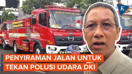 20 Unit Mobil Damkar Dikerahkan untuk Tekan Polusi Udara DKI