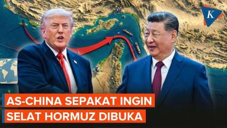 Trump-Xi Jinping Disebut Sepakat Ingin Selat Hormuz Dibuka, Akan Lawan Iran?
