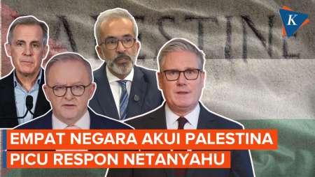 Inggris, Kanada, Australia, dan Portugal Resmi Akui Palestina