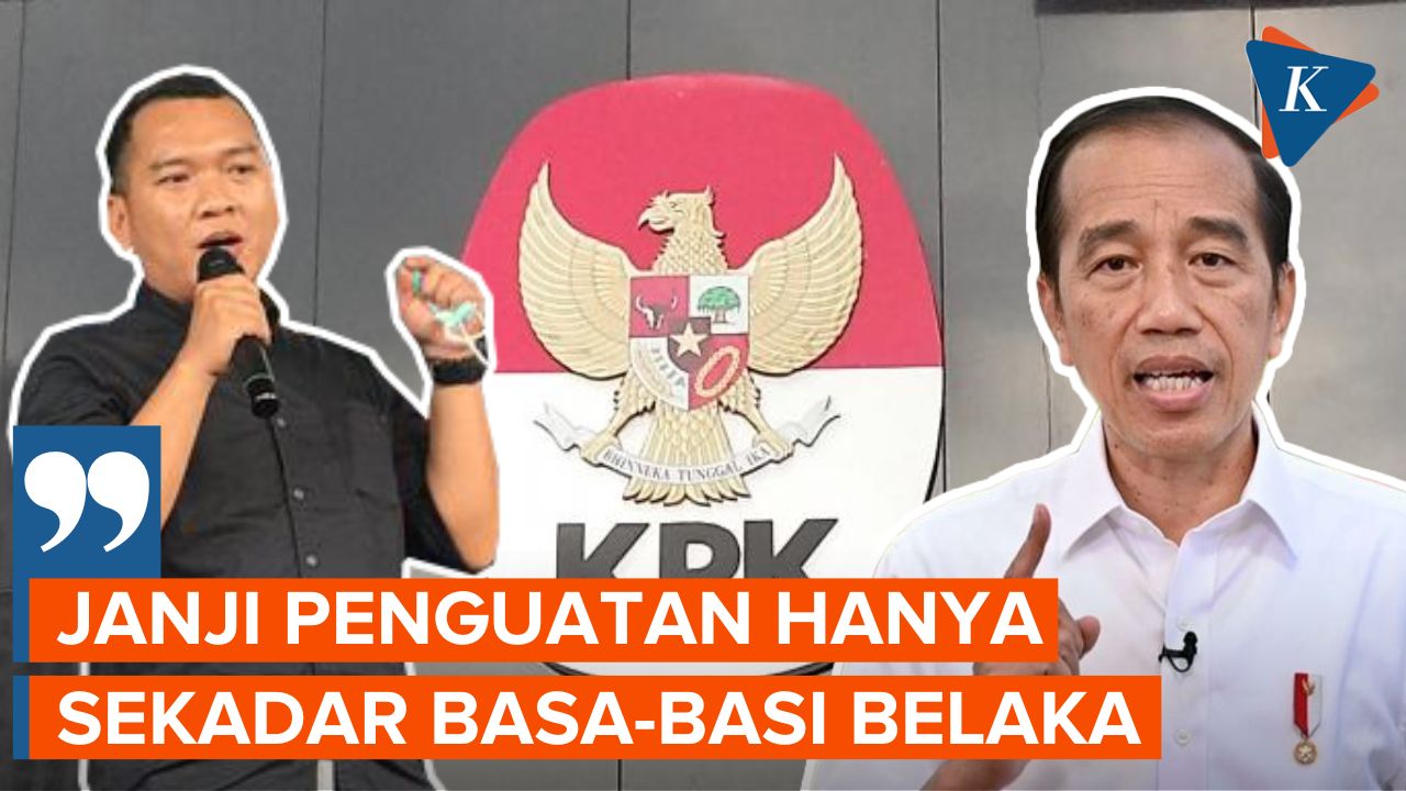 Eks Penyidik KPK: Janji Jokowi Perkuat Pemberantasan Korupsi Hanya Basa-Basi