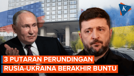 Tiga Putaran Perundingan Rusia-Ukraina Masih Gagal Capai Perdamaian