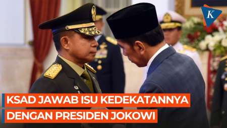 Respons KSAD soal Isu Netralitas dan Kedekatan dengan Jokowi