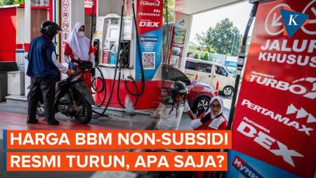 Harga 3 BBM Non-subsidi Turun Mulai Hari Ini, Apa Saja?
