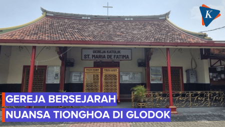 Melihat Gereja Santa Maria de Fatima dengan Arsitektur Tionghoa di Glodok