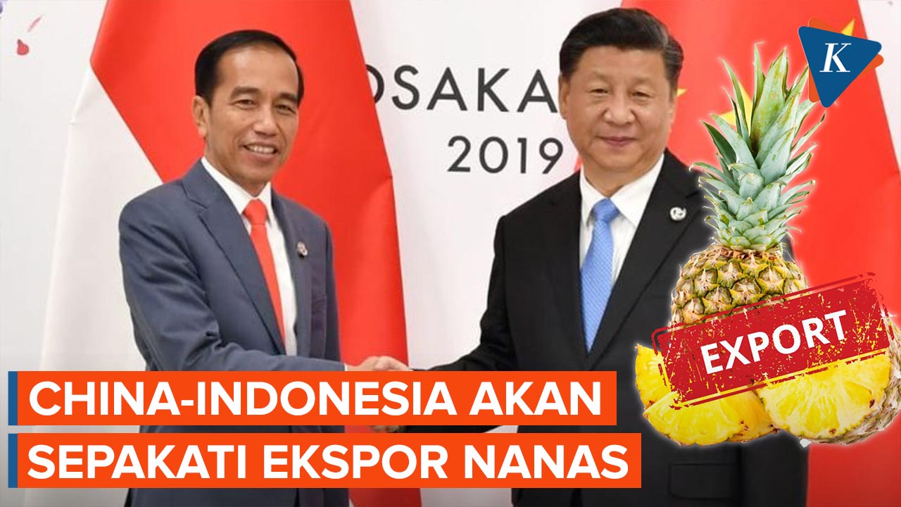 Jokowi-Xi Jinping Bakal Sepakati Ekspor Nanas