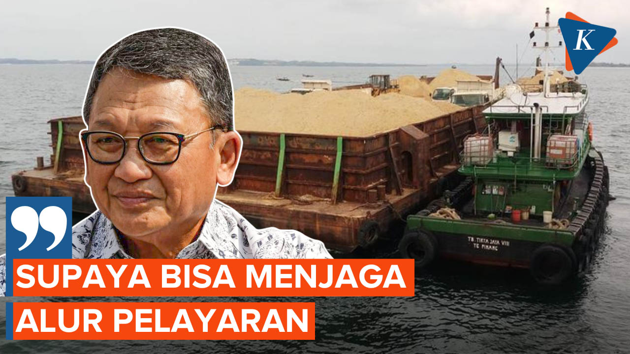 Ekspor Pasir Laut Diizinkan, Menteri ESDM Singgung Keselamatan Alur Pelayaran