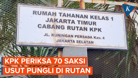 KPK Periksa 70 Saksi Usut Kasus Pungli di Rutan KPK