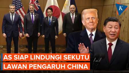 AS Siap "Bekingi" Sekutu di Asia Tenggara Lawan China