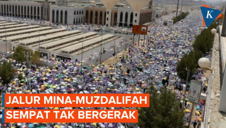 Muzdalifah Sempat Macet Parah, Jemaah Haji Indonesia Lanjut ke Mina