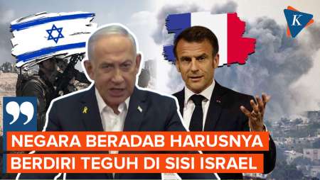 Netanyahu Marah soal Perancis Serukan Embargo Senjata terhadap Israel