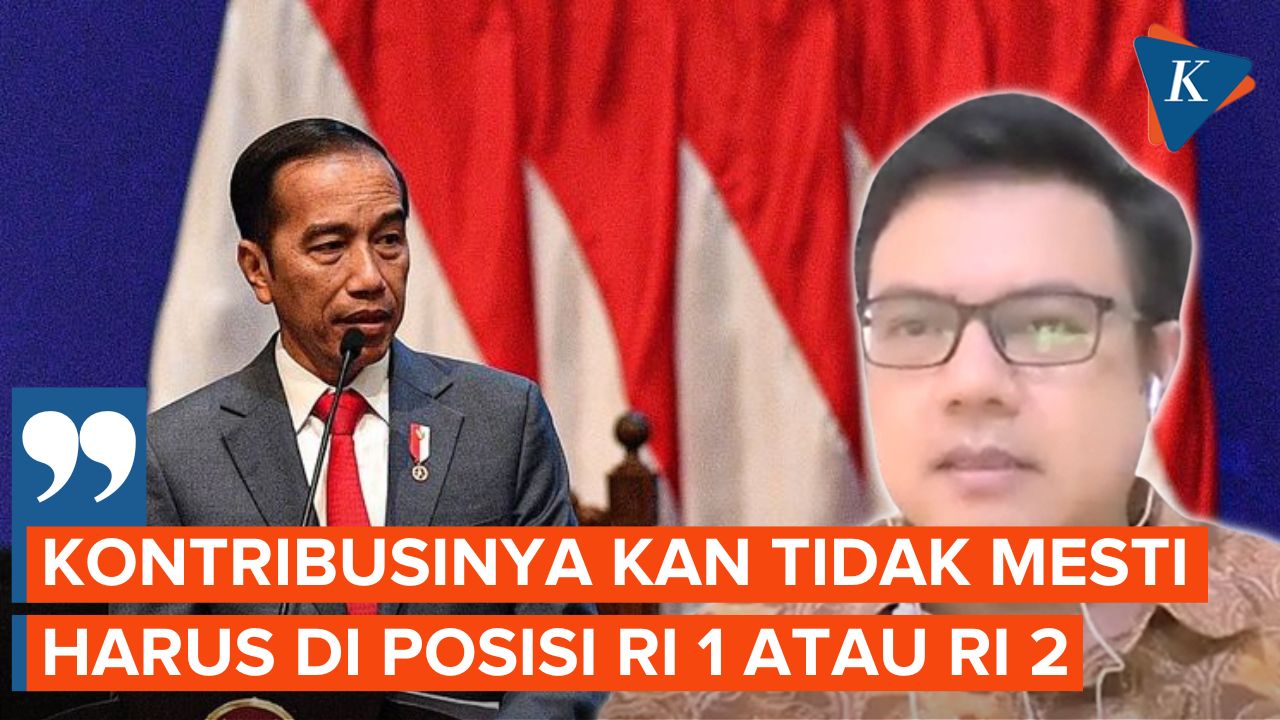 Jokowi Tak Harus Jadi Wapres untuk Berkontribusi ke Negara