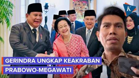 Gerindra Ungkap Keakraban Prabowo-Megawati Di Istana