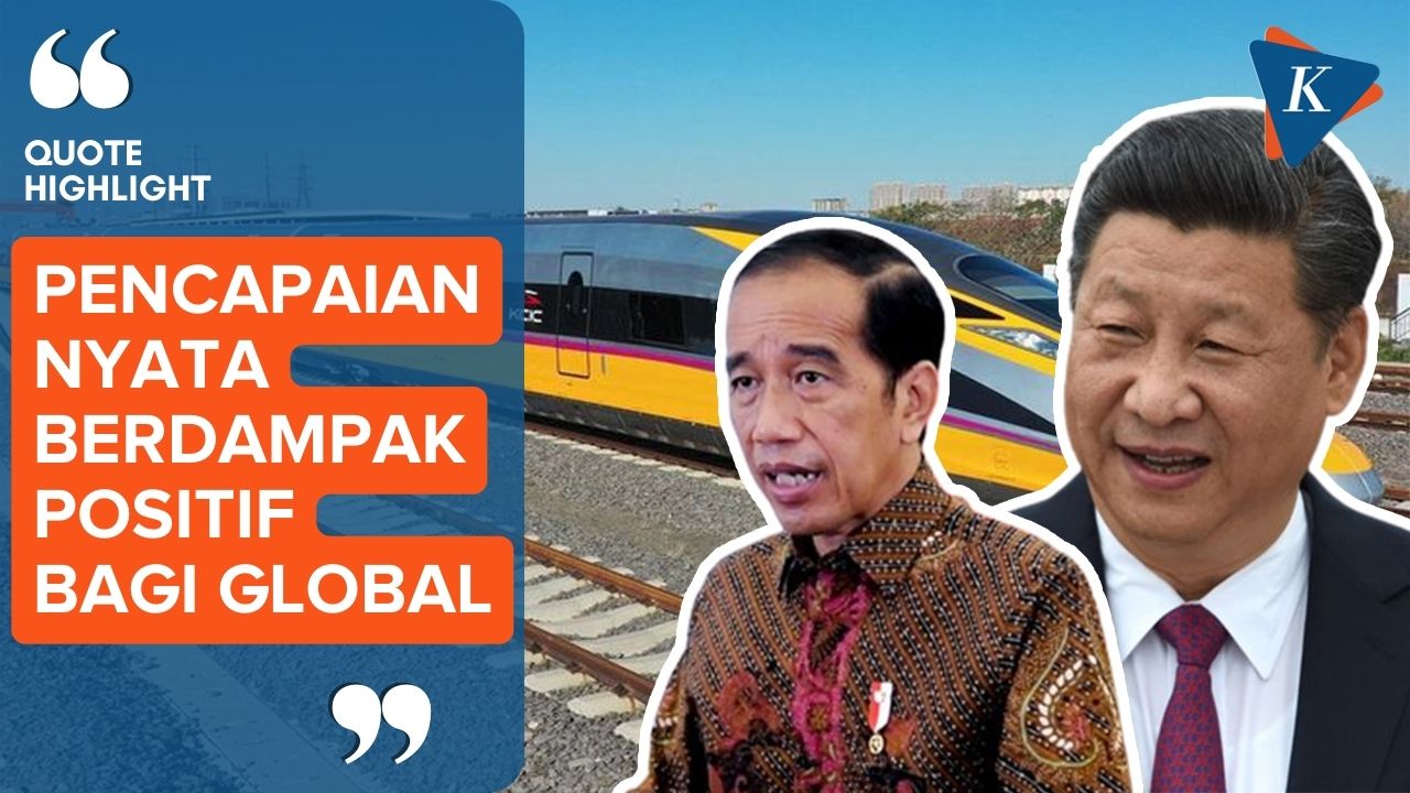 Pujian Xi Jinping atas Proyek Kereta Cepat Jakarta-Bandung