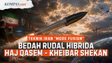 Iran Satukan Kheibar Shekan Dan Haj Qasem Jadi Rudal Hibrida Baru, Kelabui Patriot-THAAD AS