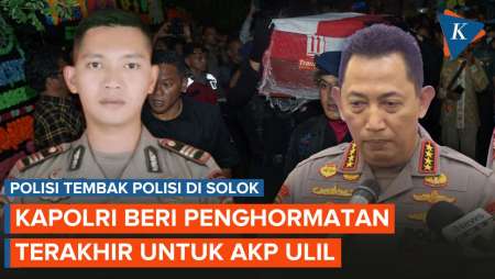 Kapolri Beri Kenaikan Pangkat untuk AKP Ulil yang Tewas Ditembak