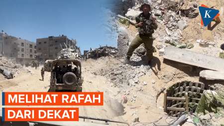 Kondisi Terkini Rafah Gaza, Terbengkalai dan Jadi Kota 