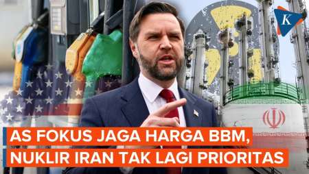 AS Kesampingkan Nuklir Iran, Kini Fokus Jaga Harga BBM