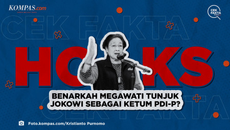 Benarkah Megawati Tunjuk Jokowi sebagai Ketum PDI-P?