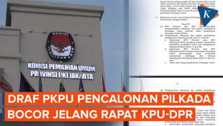 Jelang Rapat KPU dengan DPR, Beredar 3 Draf PKPU Pencalonan Kepala Daerah