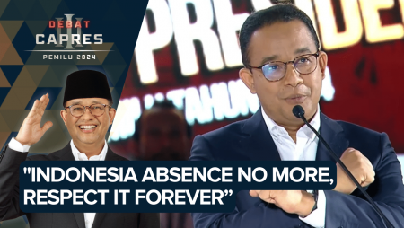 Silangkan Tangan di Dada, Anies: Indonesia Absence No More, Respected Forever