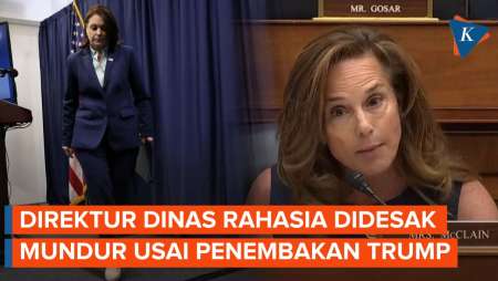 Direktur Dinas Rahasia AS Didesak Mundur Pasca Penembakan Trump